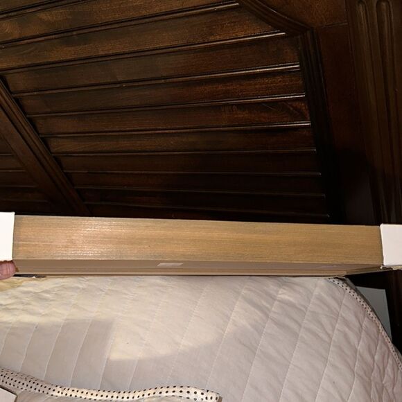 Shabby Chic Box Weekly Menu Decor with Clips for Notes - Picture 7 of 9